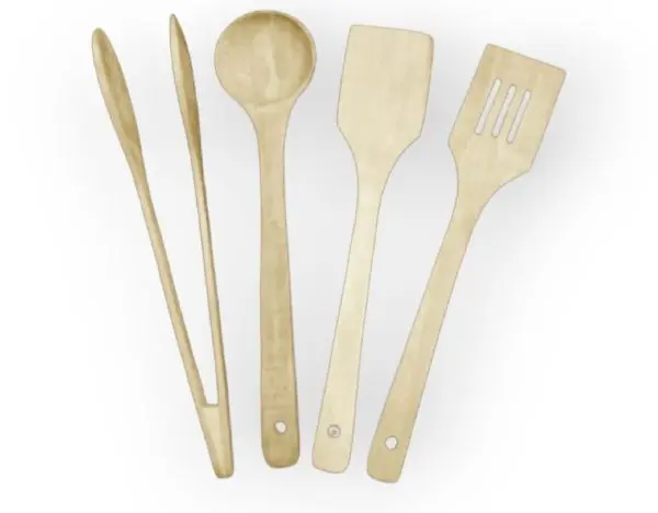 nw000436-pack-of-4-wooden-spoon-set-nonstick-teak-wood-kitchen-utensils-for-cooking-serving - 3.webp
