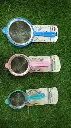 Colorful Stainless Steel Mesh Tea Strainer With Plastic Handle – Fine Sieve - High Quality For Kitchen Use(Pack of Three)